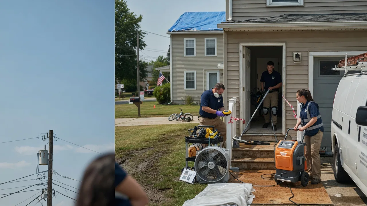 Water Damage Repair in Quinby, VA near me